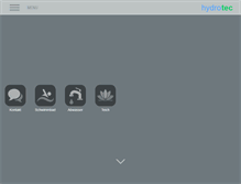 Tablet Screenshot of hydrotecberlin.de